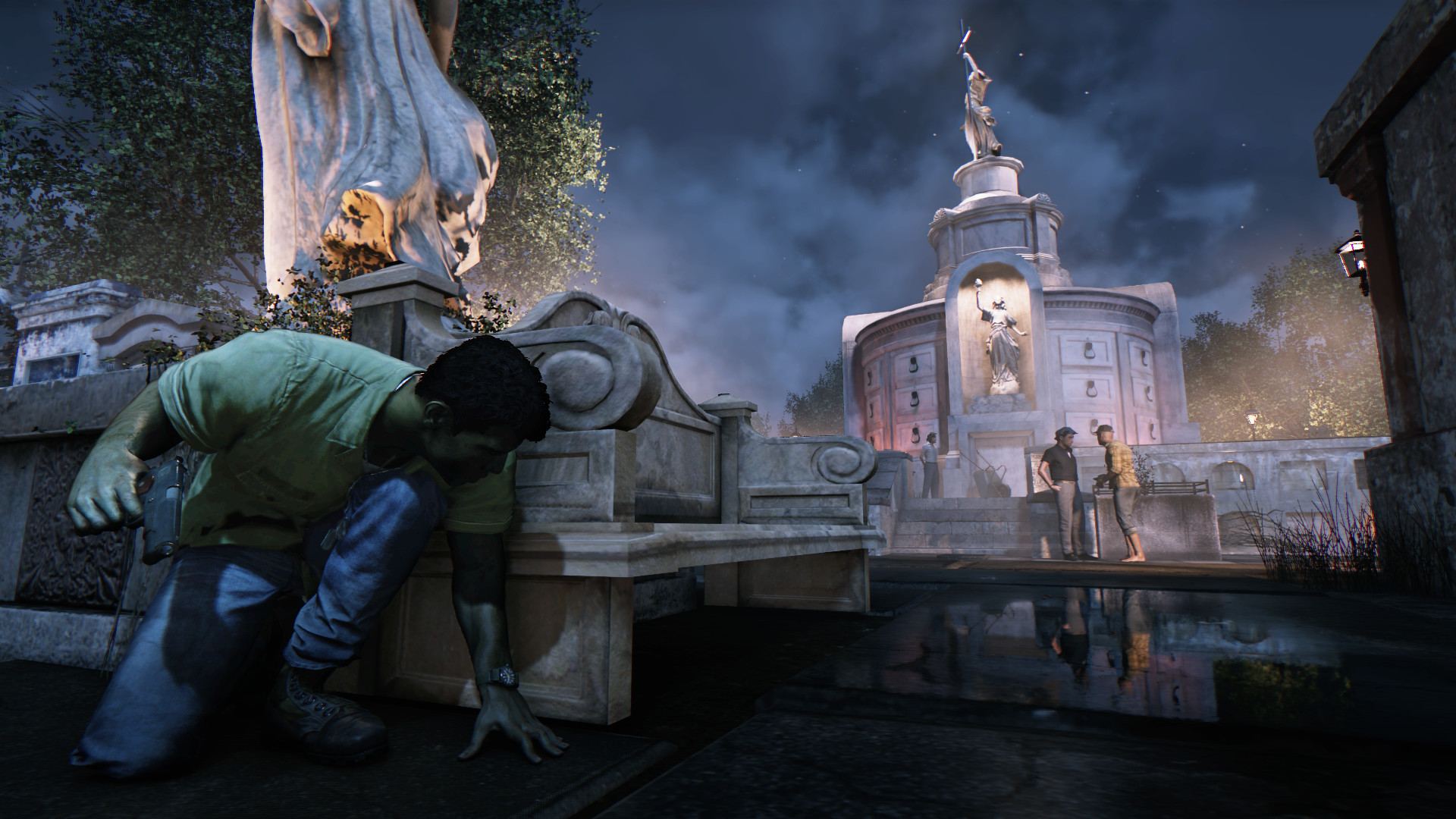Downtown at night — official screenshot